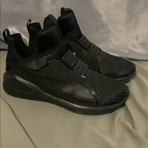 Puma Black sneakers women 6.5